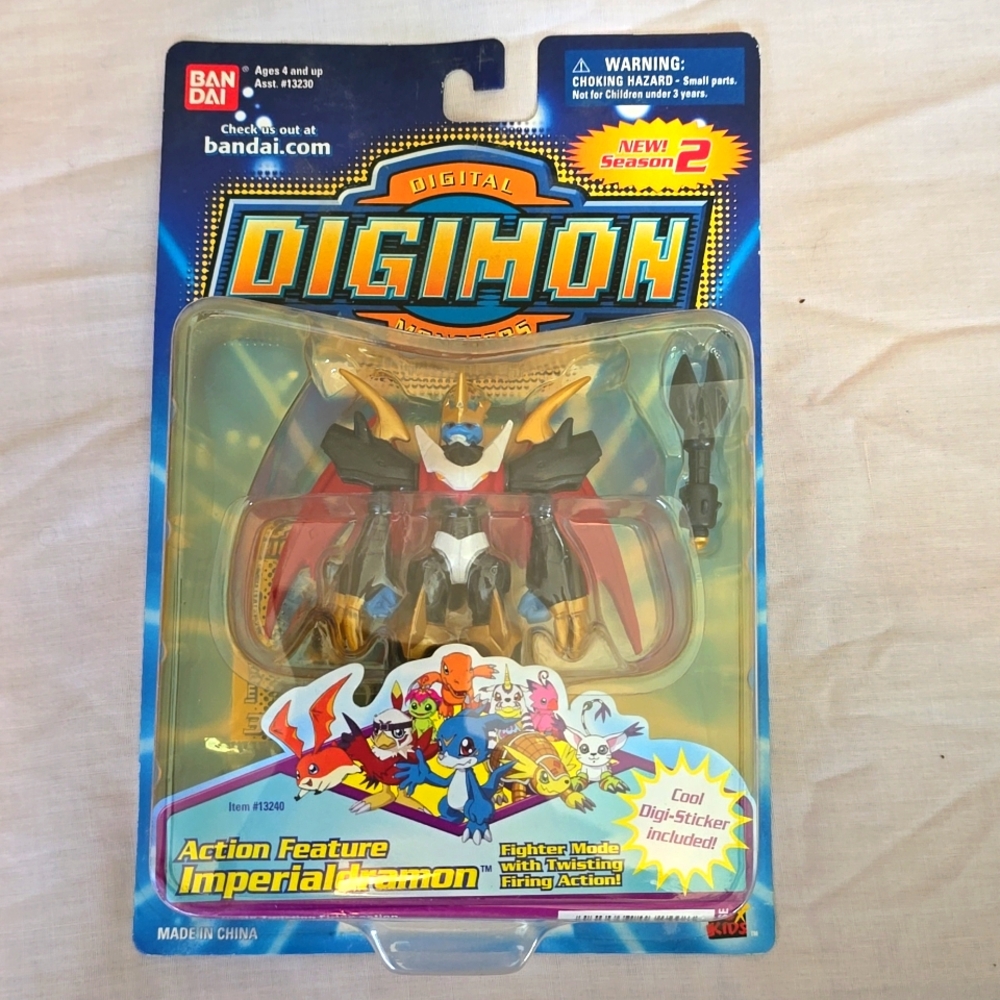 Digimon Season 2 Imperialdramon Action Feature
